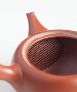 Red Tokoname Tea Pot Filter